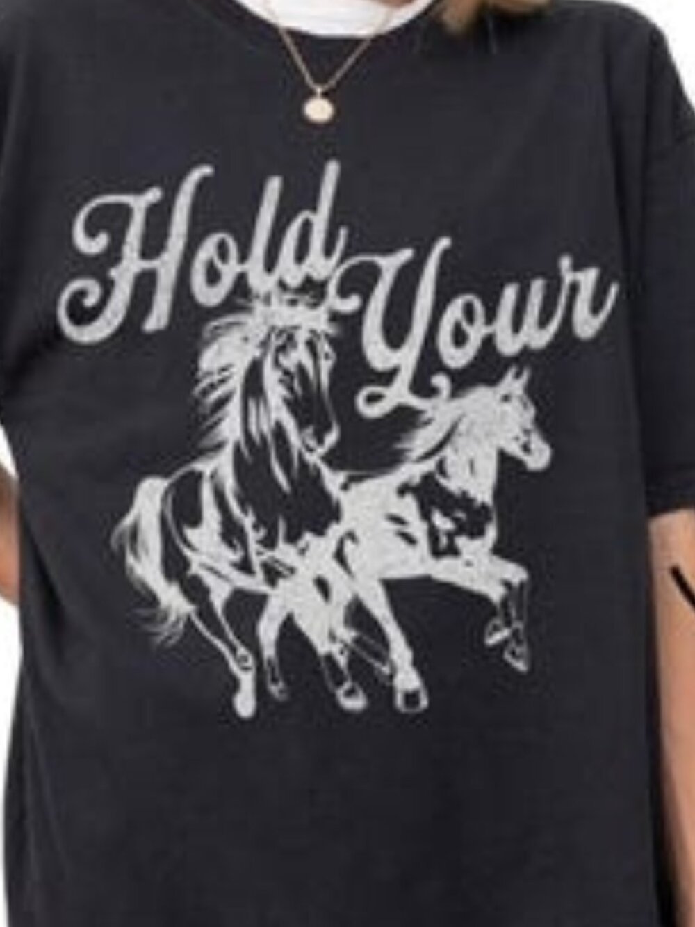 Hold Your Horses T-shirt, Funny Cowgirl Western Tee